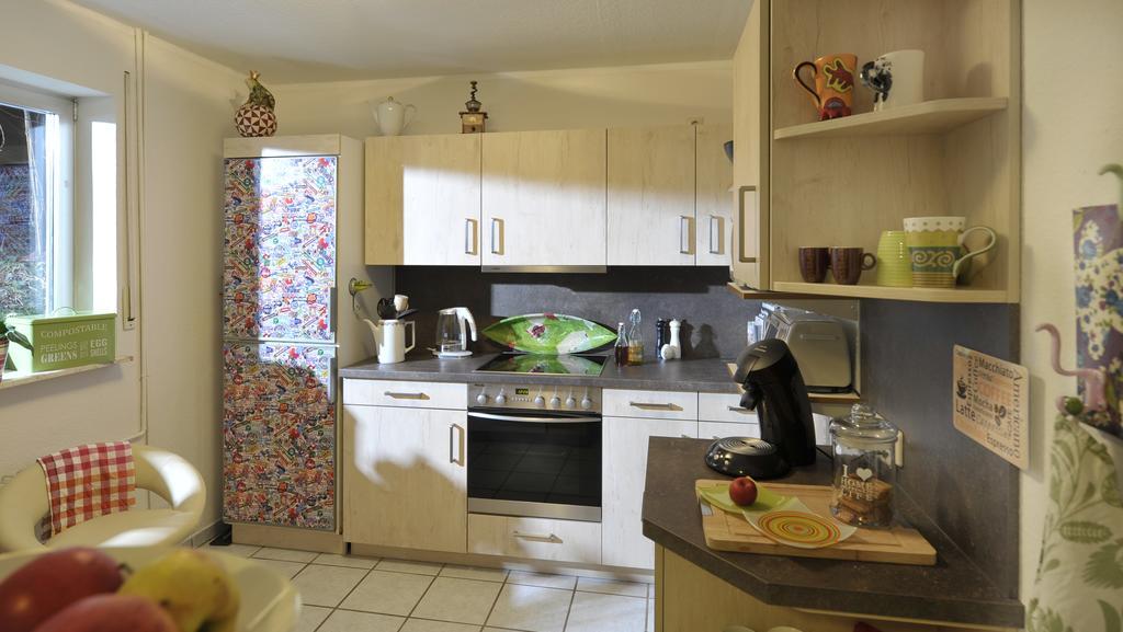 Gaestewohnung Tausendschoen Hargesheim Buitenkant foto
